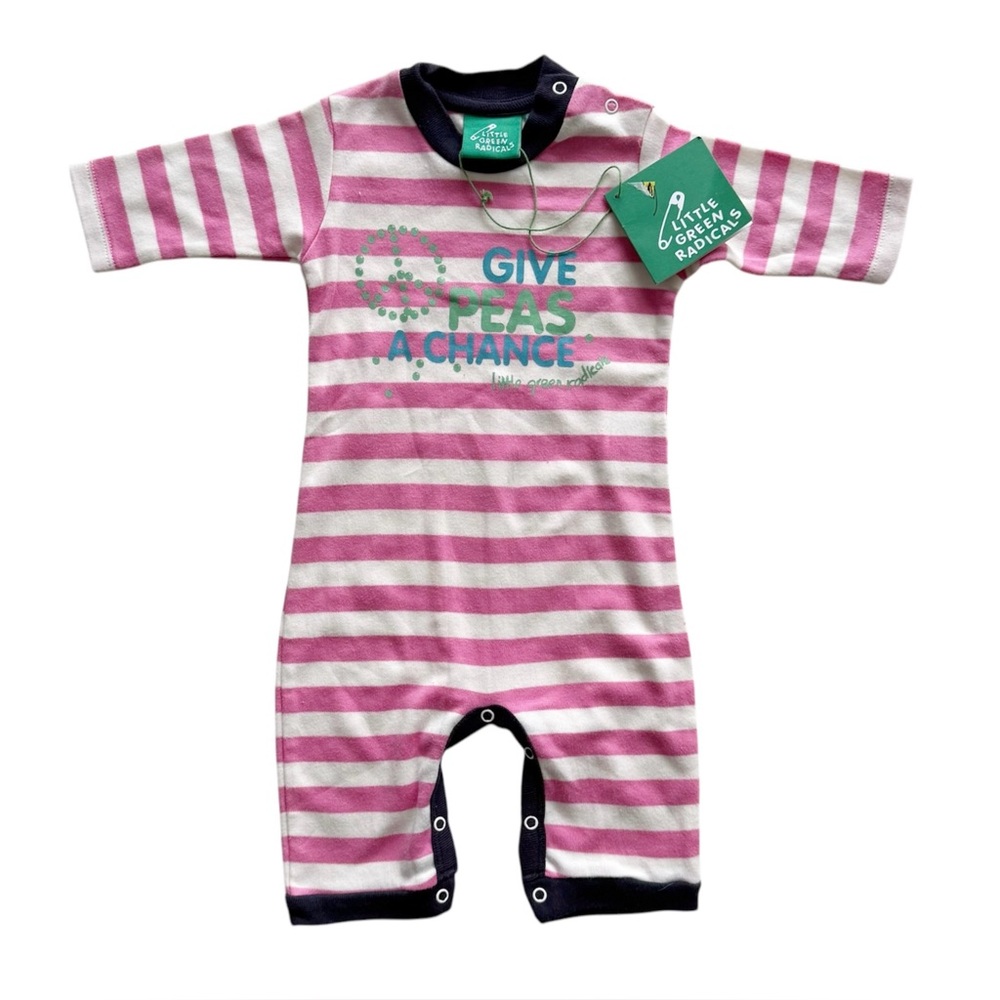 NWT Little Green Radicals Romper 0-3M